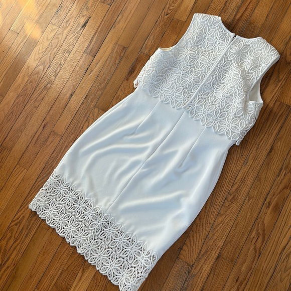 Carmen Marc Valvo white dress 14 - Picture 6 of 7